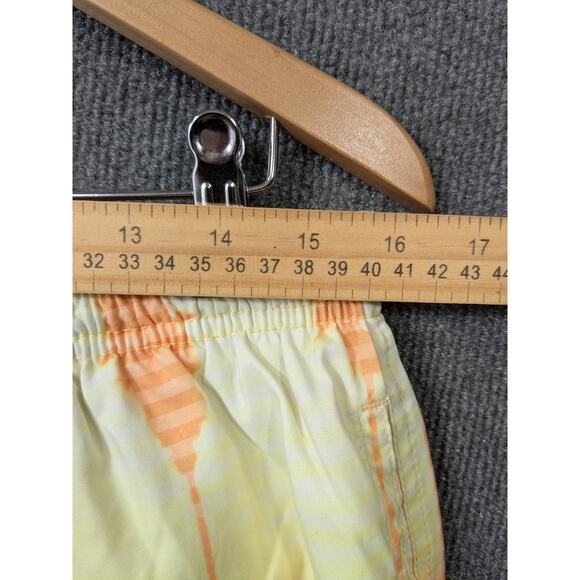 Vtg Weekender Swim Trunks Mens Large Lined 90s Beach Shorts Palm Trees USA Made - Picture 8 of 13